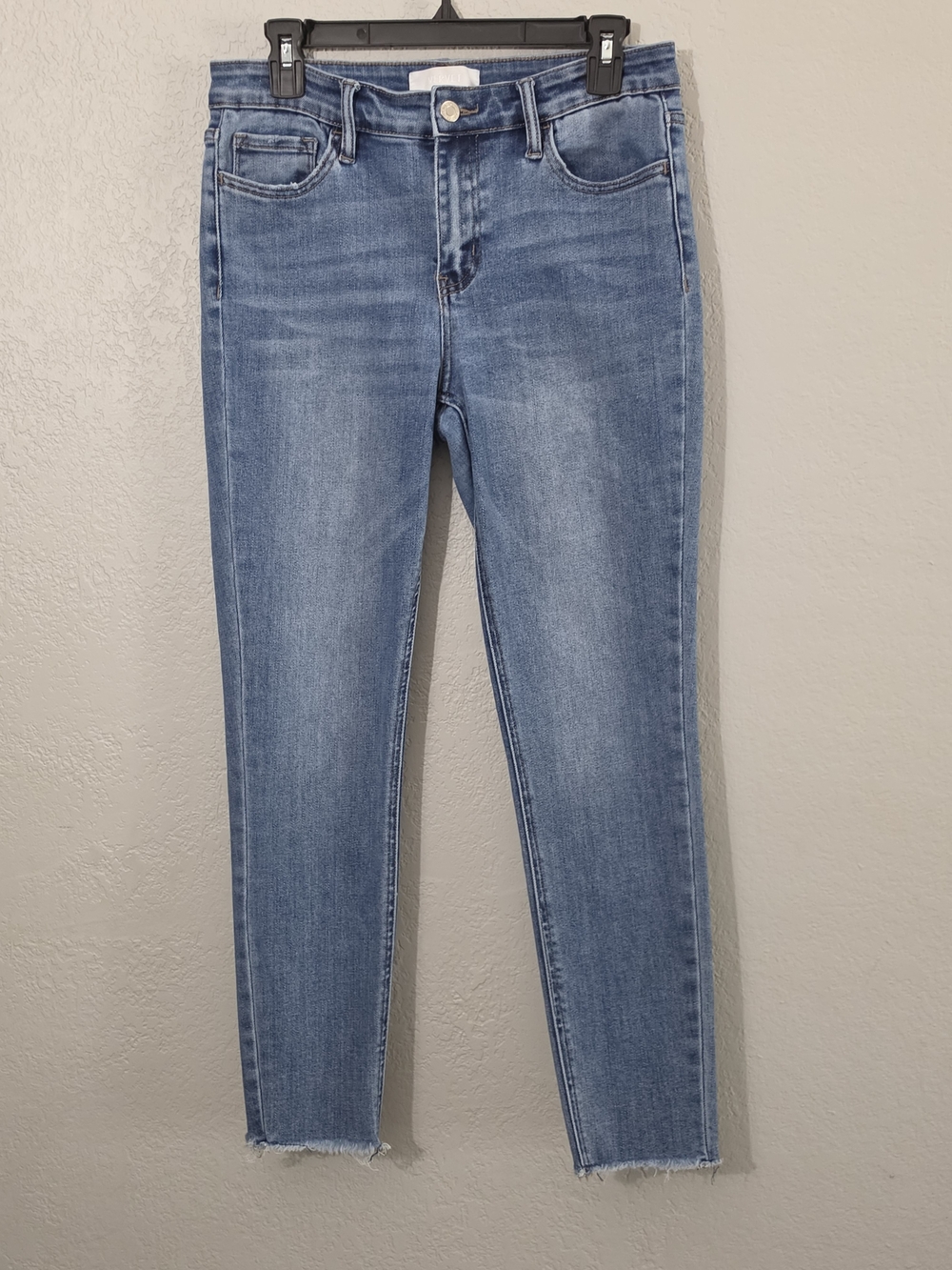Vervet Skinny Ankle Jeans High Rise Medium Wash Stretch Denim Womens 29